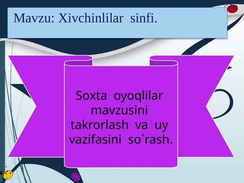Xivchinlilar sinfi
