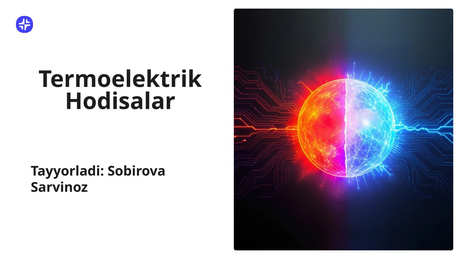 Termoelektrik Hodisalar