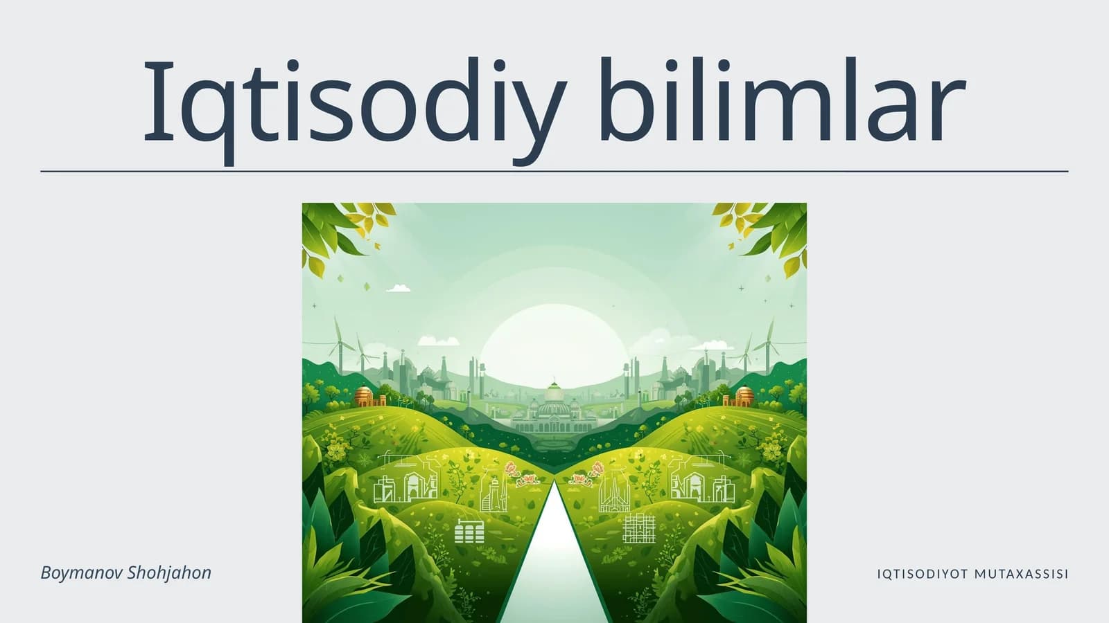 Iqtisodiy bilimlar