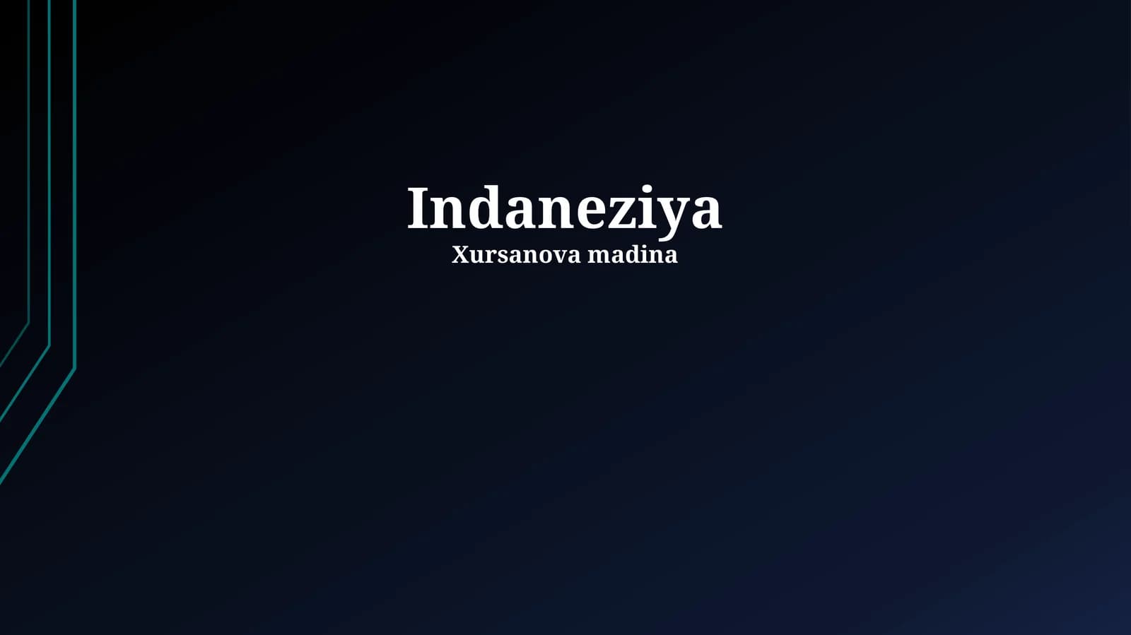 Indoneziya