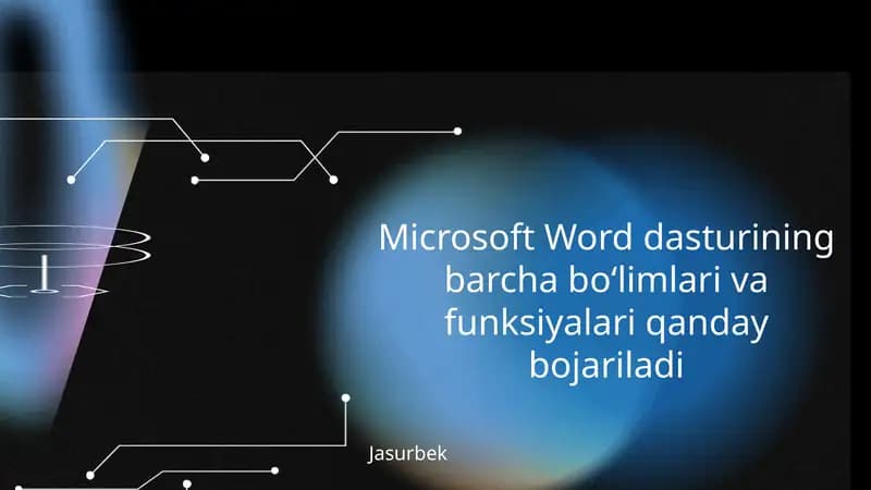 word dasturi