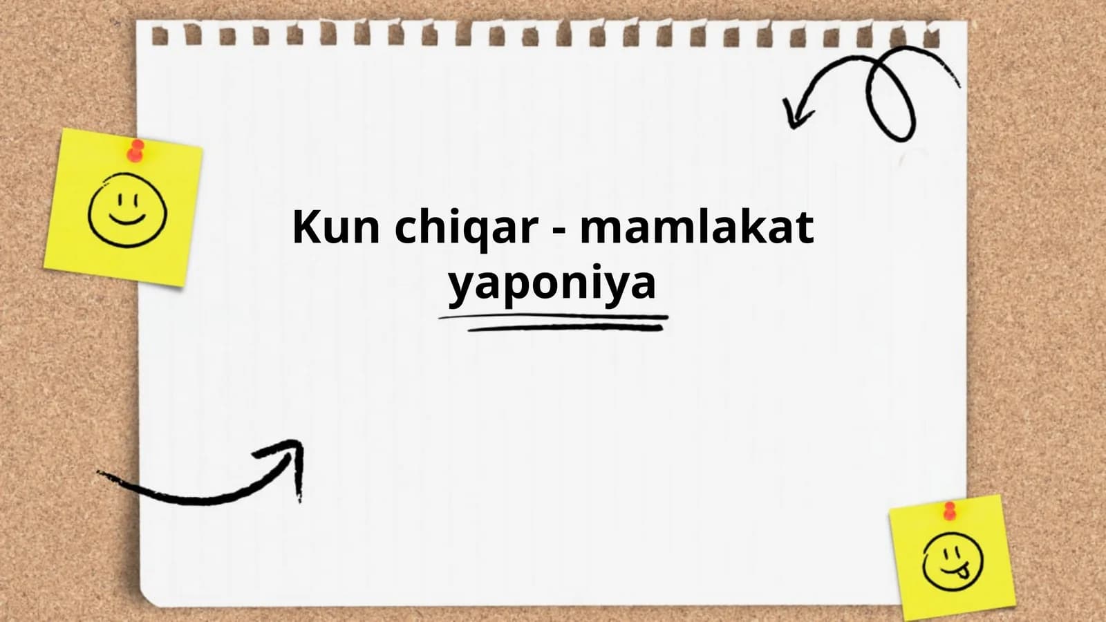 Kun chiqar - mamlakat Yaponiya