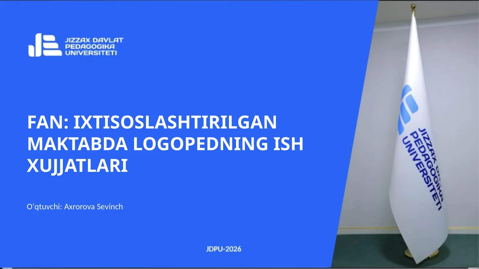 LOGOPEDIK TASHXIS VA NUTQ KARTASI