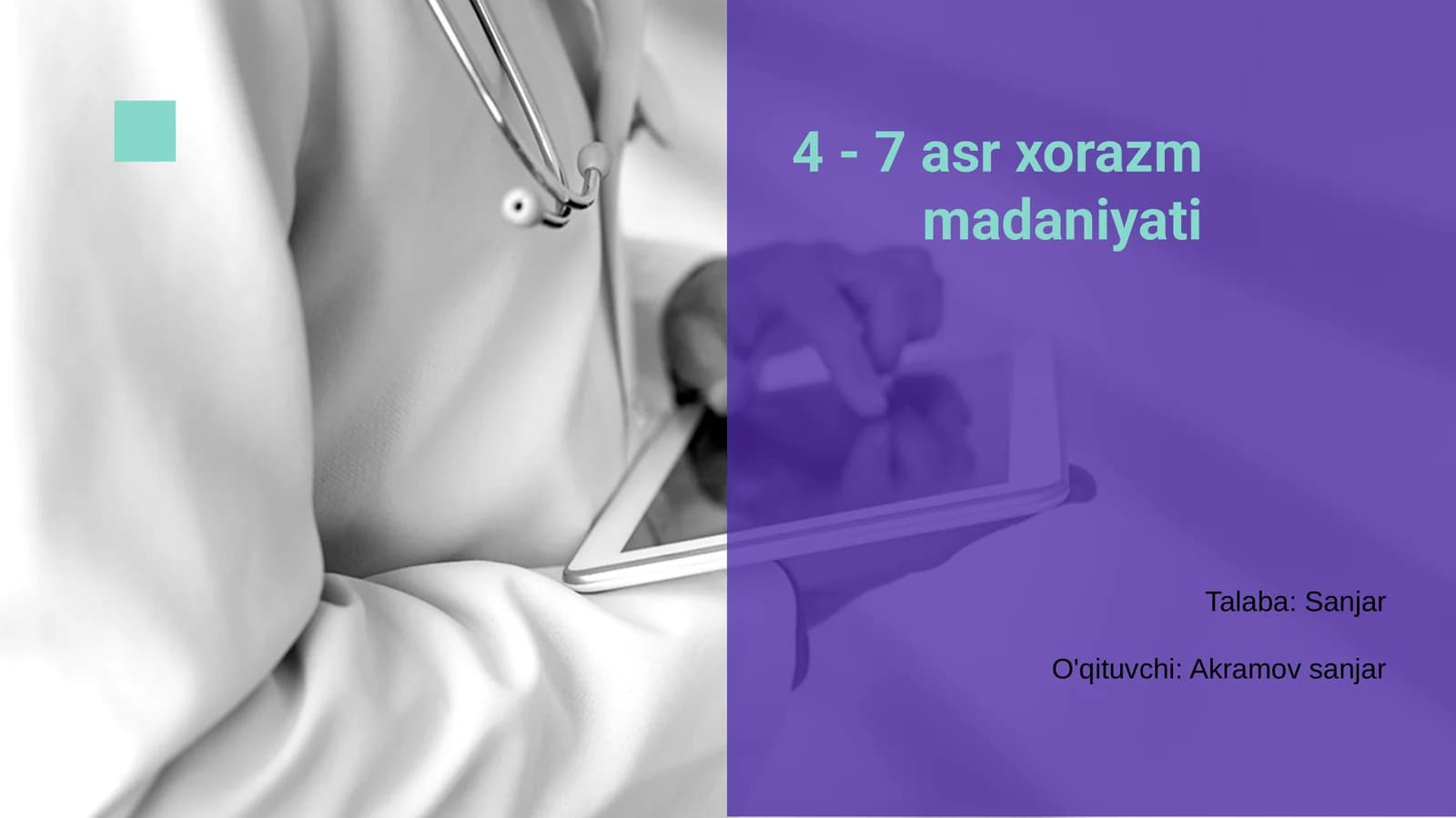 4 - 7 asr xorazm madaniyati