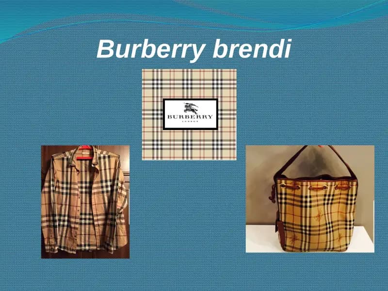 Burberry brendi
