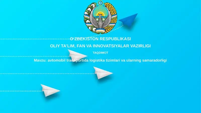 Logistika tizimlari