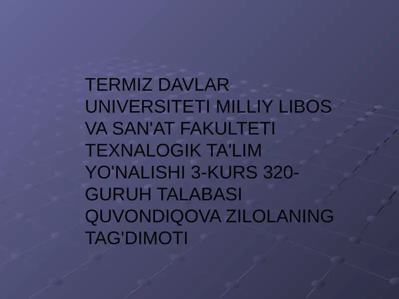 Garmonik tebranishlar generatorlari