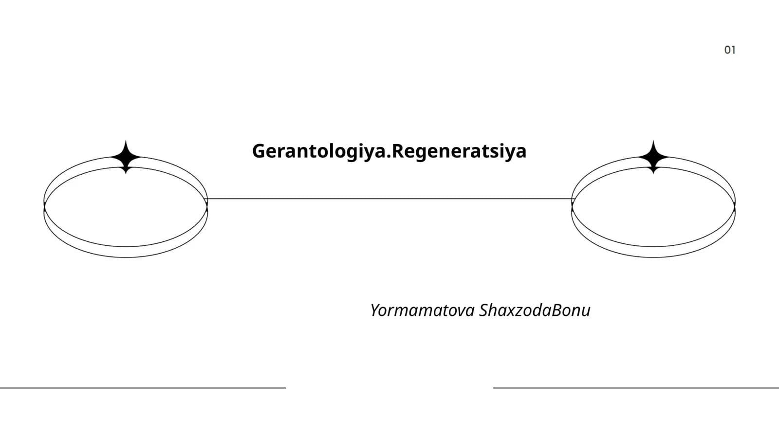 Gerantologiya.Regeneratsiya