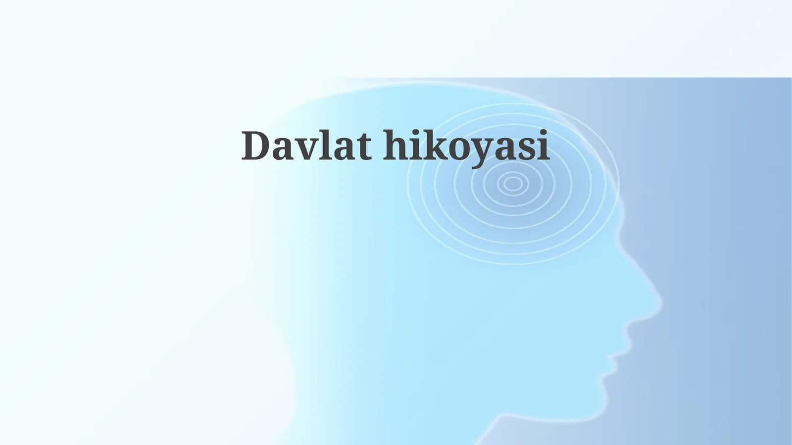 Davlat Hikoyasi: Ta'rif va Ahamiyati