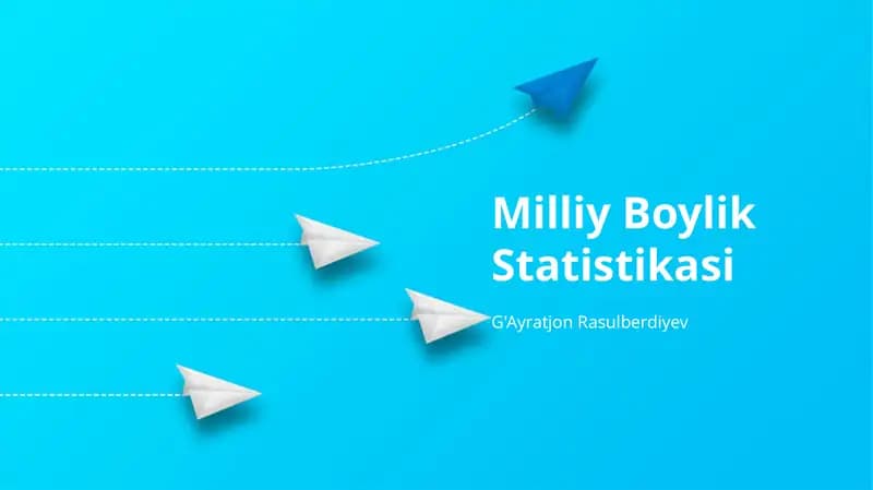 Milliy Boylik Statistikasi