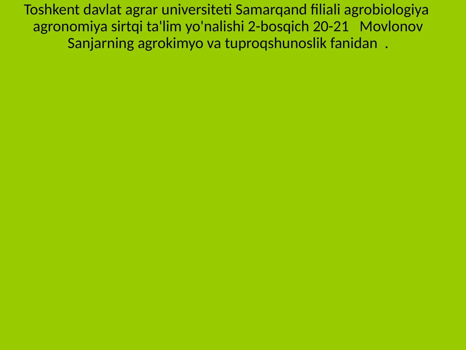 Tuproqeritmasi