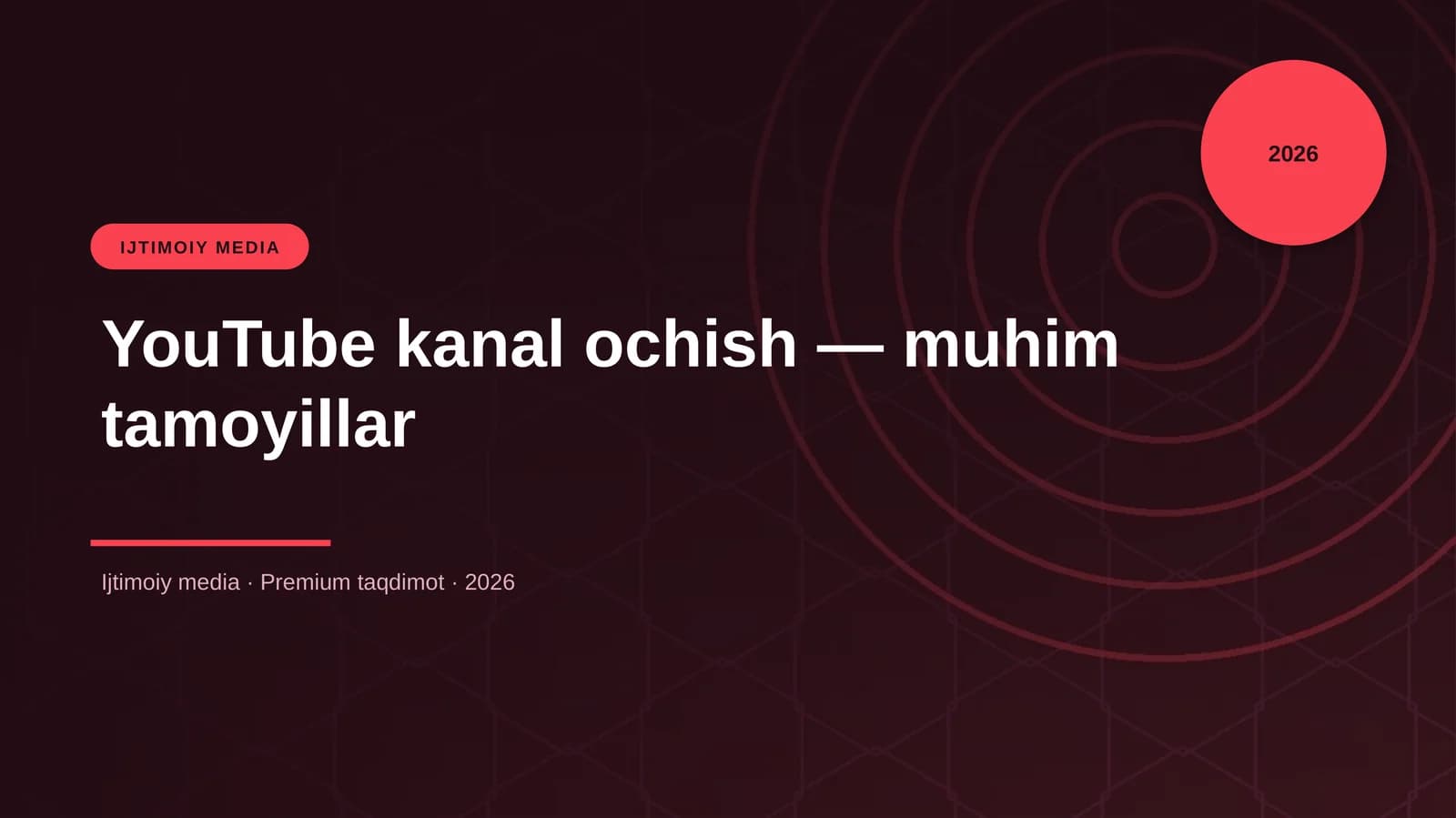 IJTIMOIY MEDIA