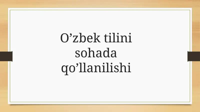 Ilmiy uslub va uning hususiyatlari