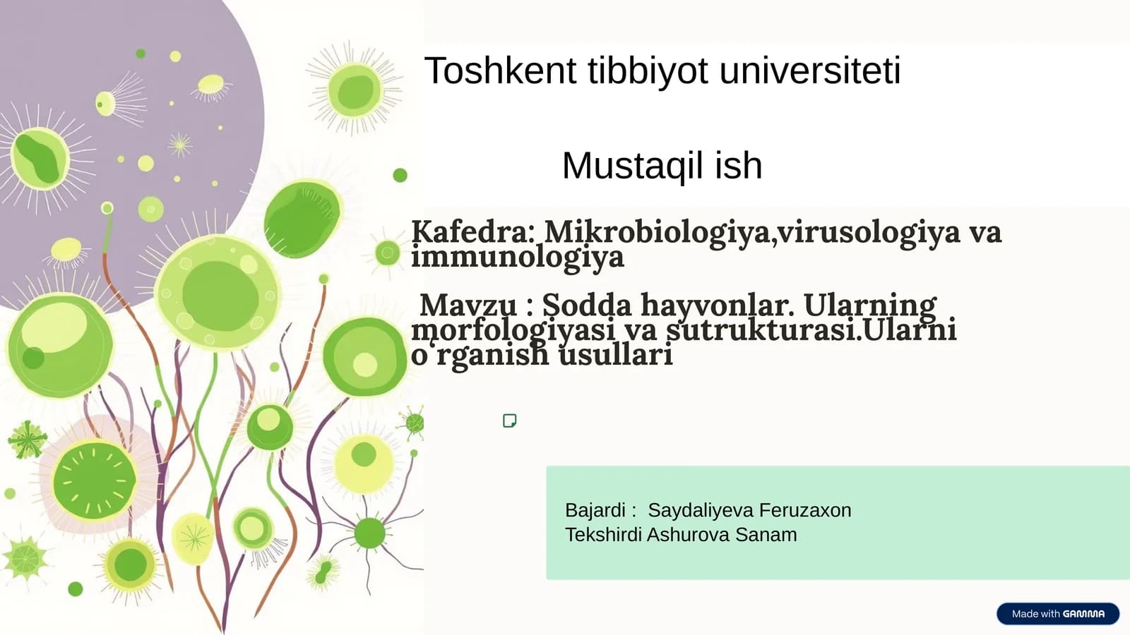 Sodda Jonivorlar Dunyosi