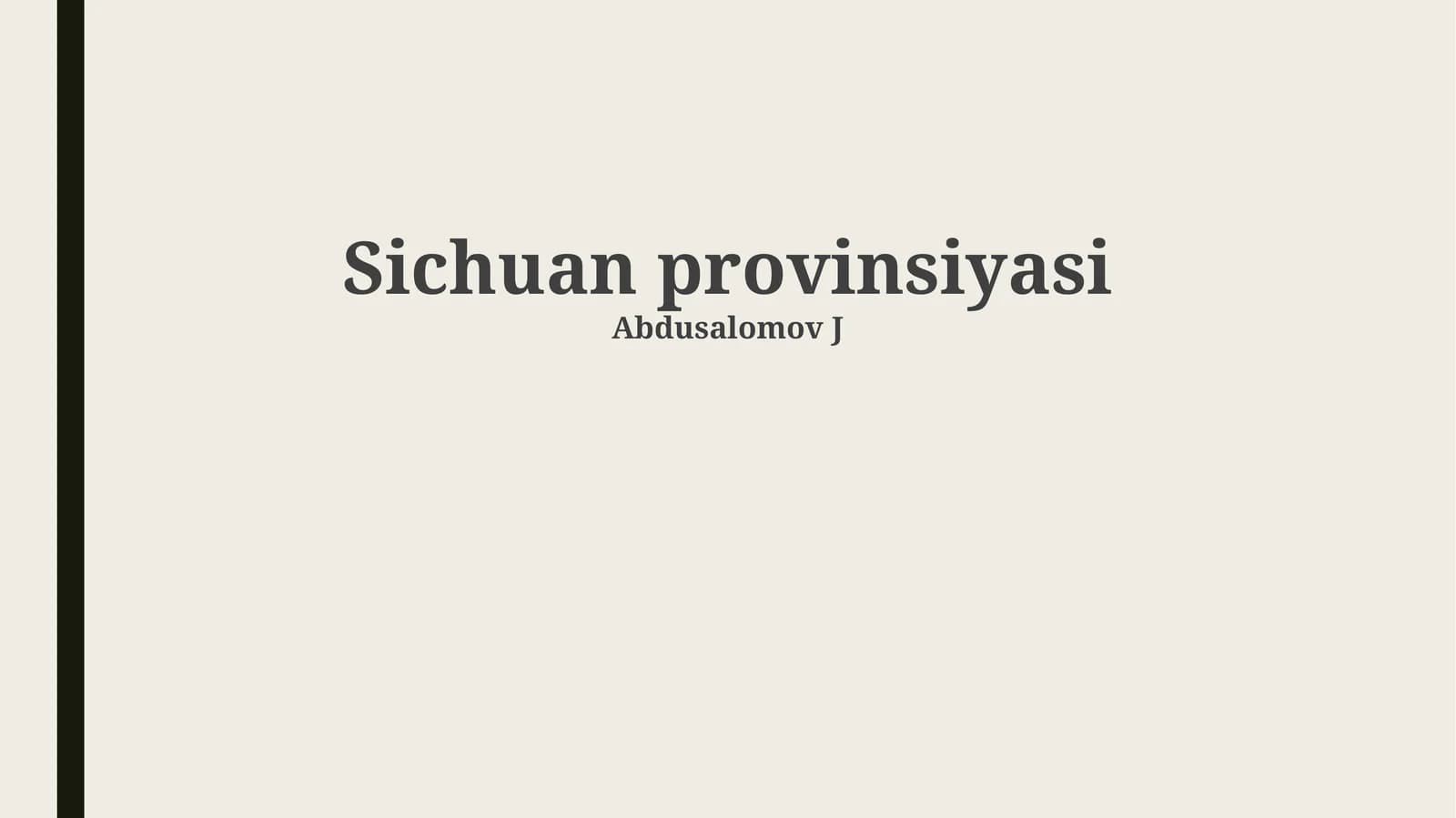 Sichuan provinsiyasi