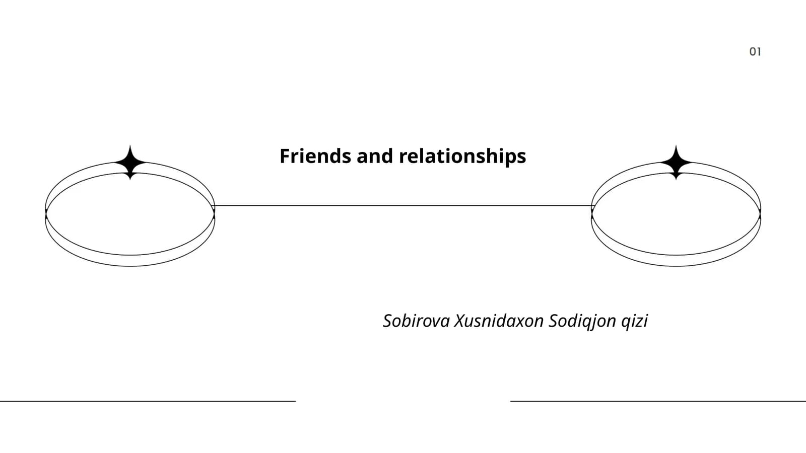 Friends and relationships