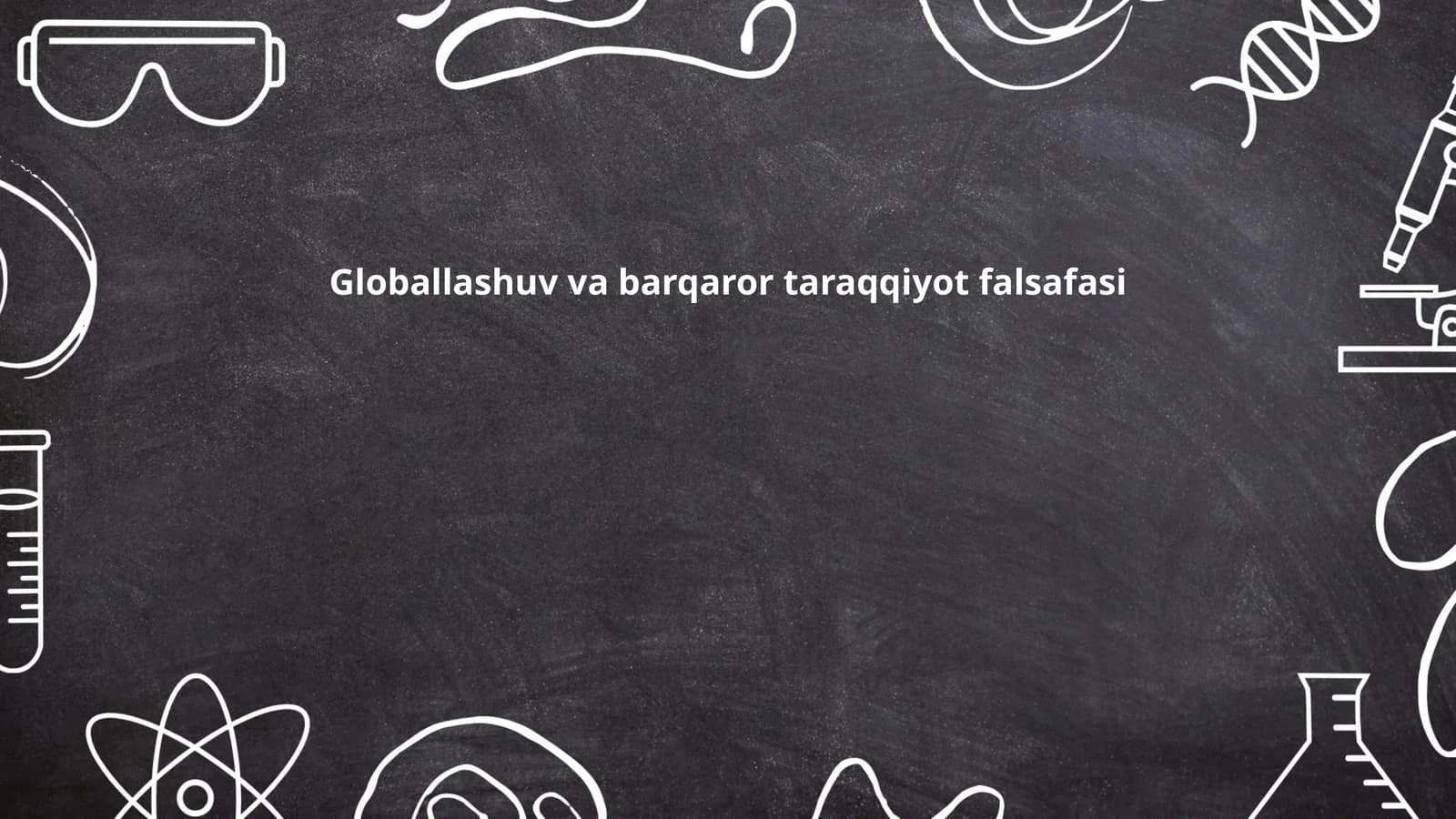 Barqaror Taraqqiyot Falsafasi