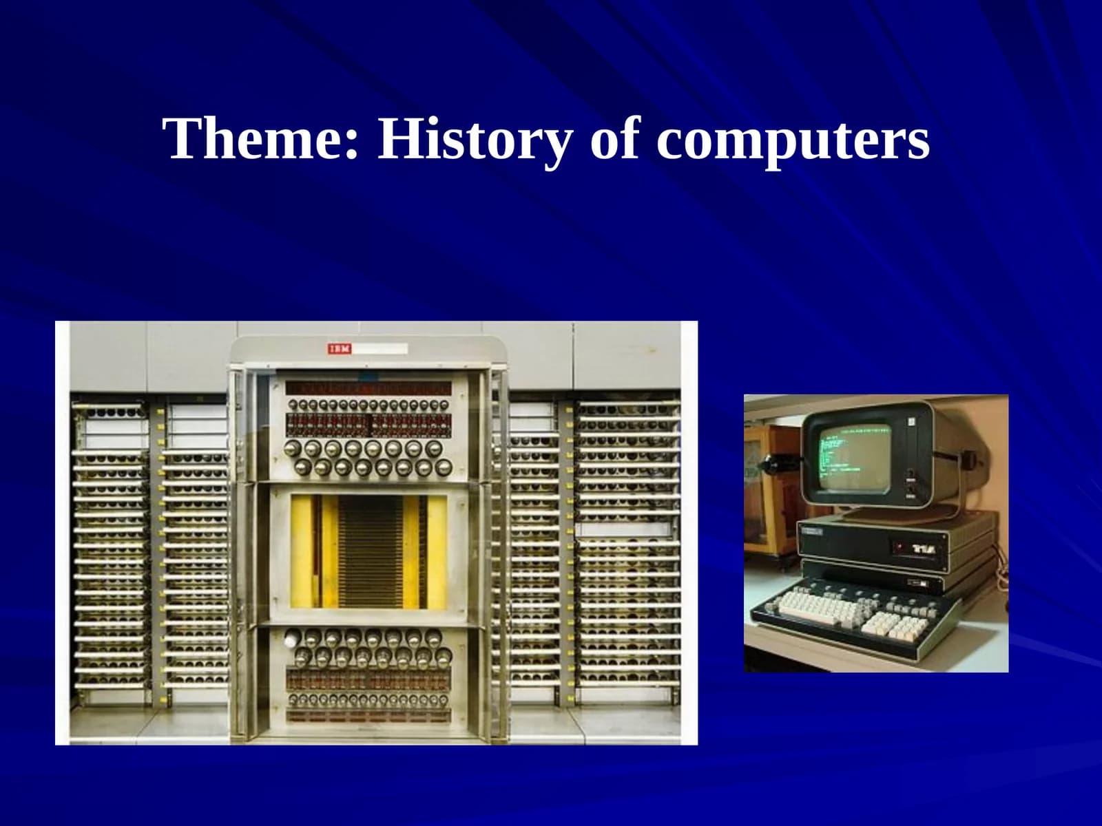 History of Computers