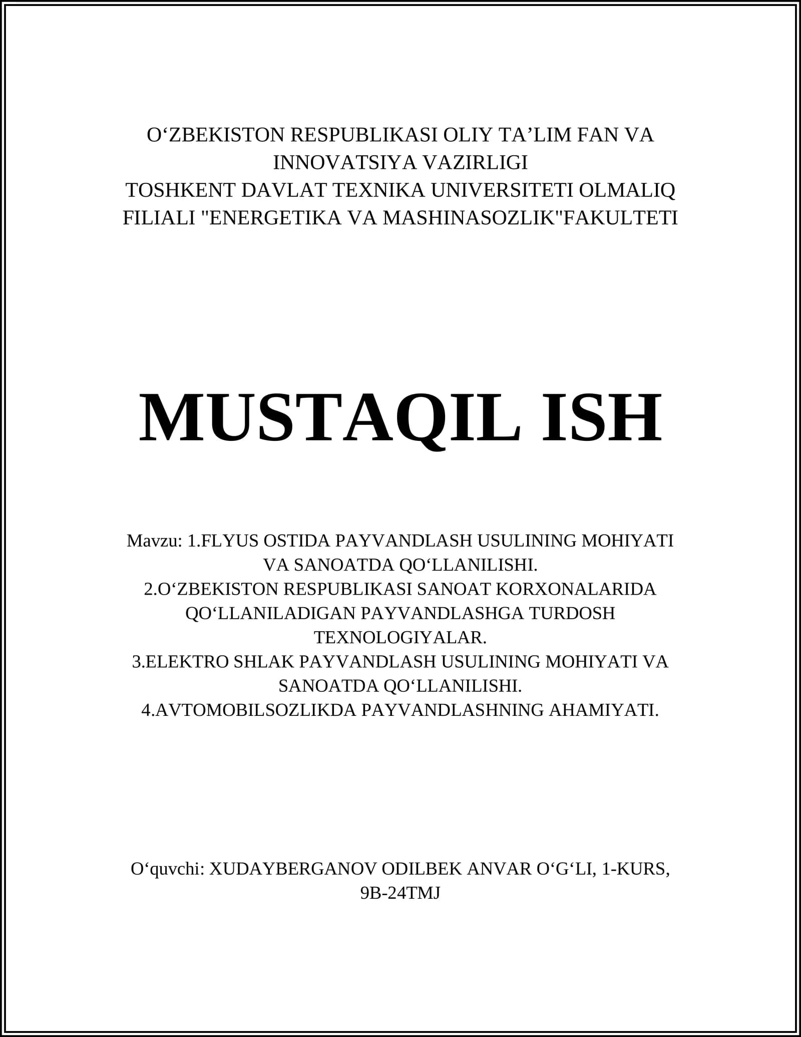 FLYUS OSTIDA PAYVANDLASH USULINING TARIXI VA RIVOJLANISHI