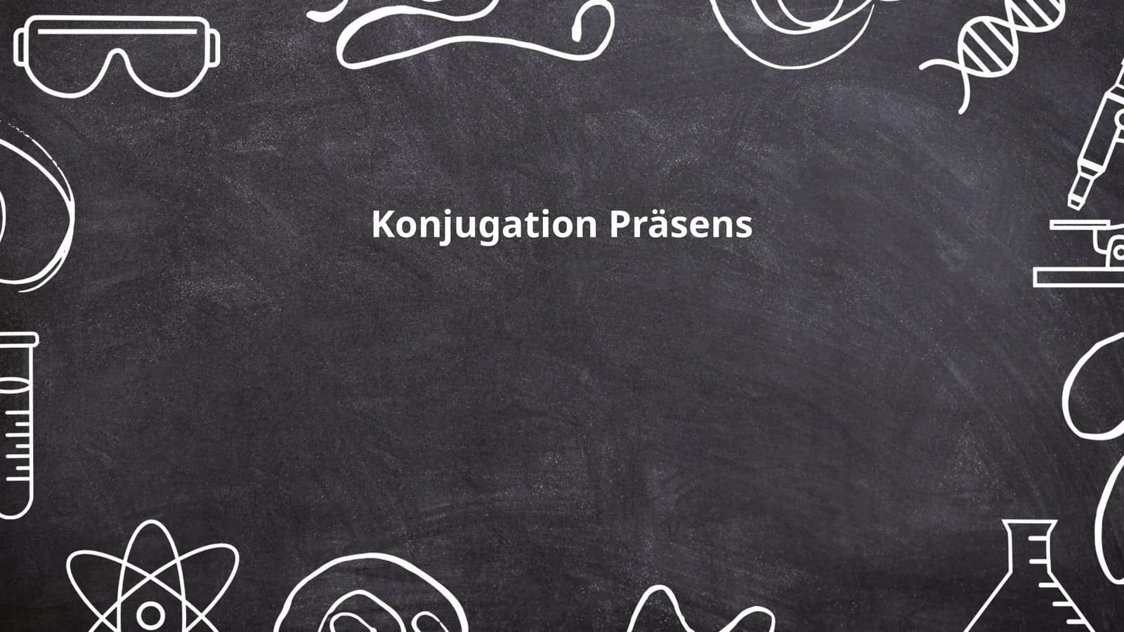 Konjugation Präsens