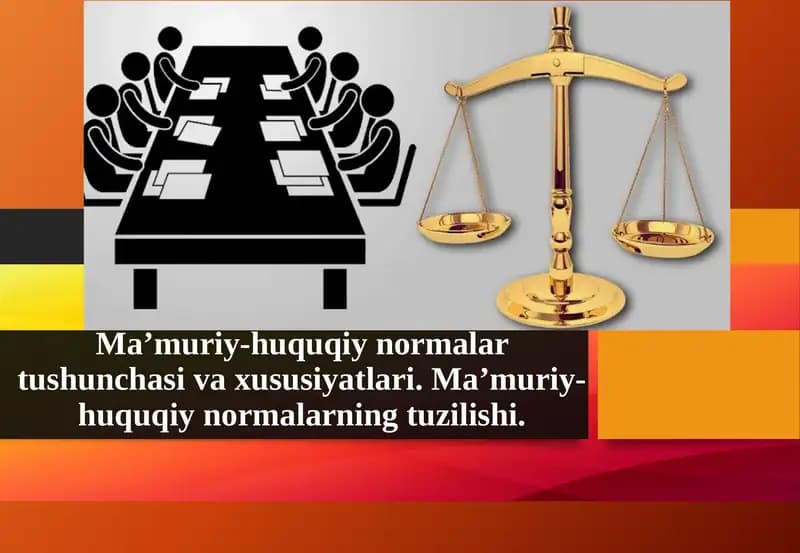 Ma’muriy-huquqiy norma