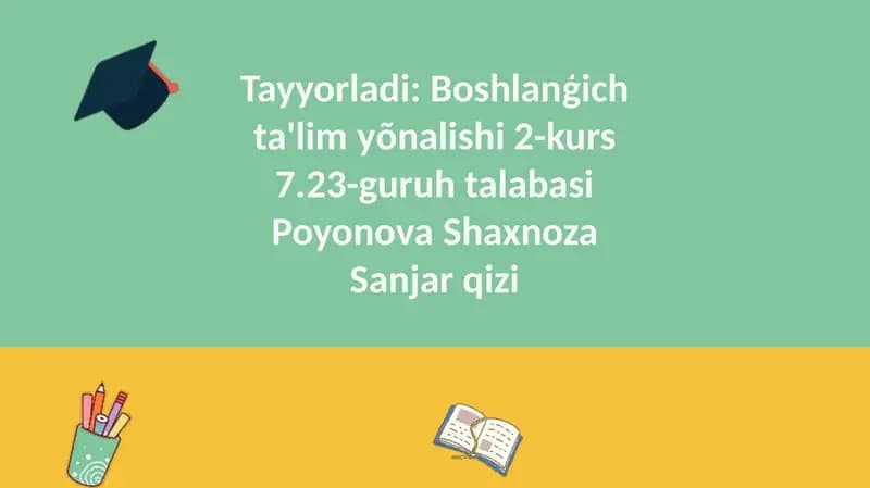 Mehnat Tarbiyasi