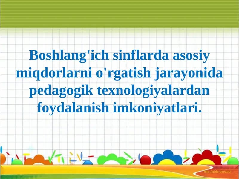 Pedagogika texnologiyalari