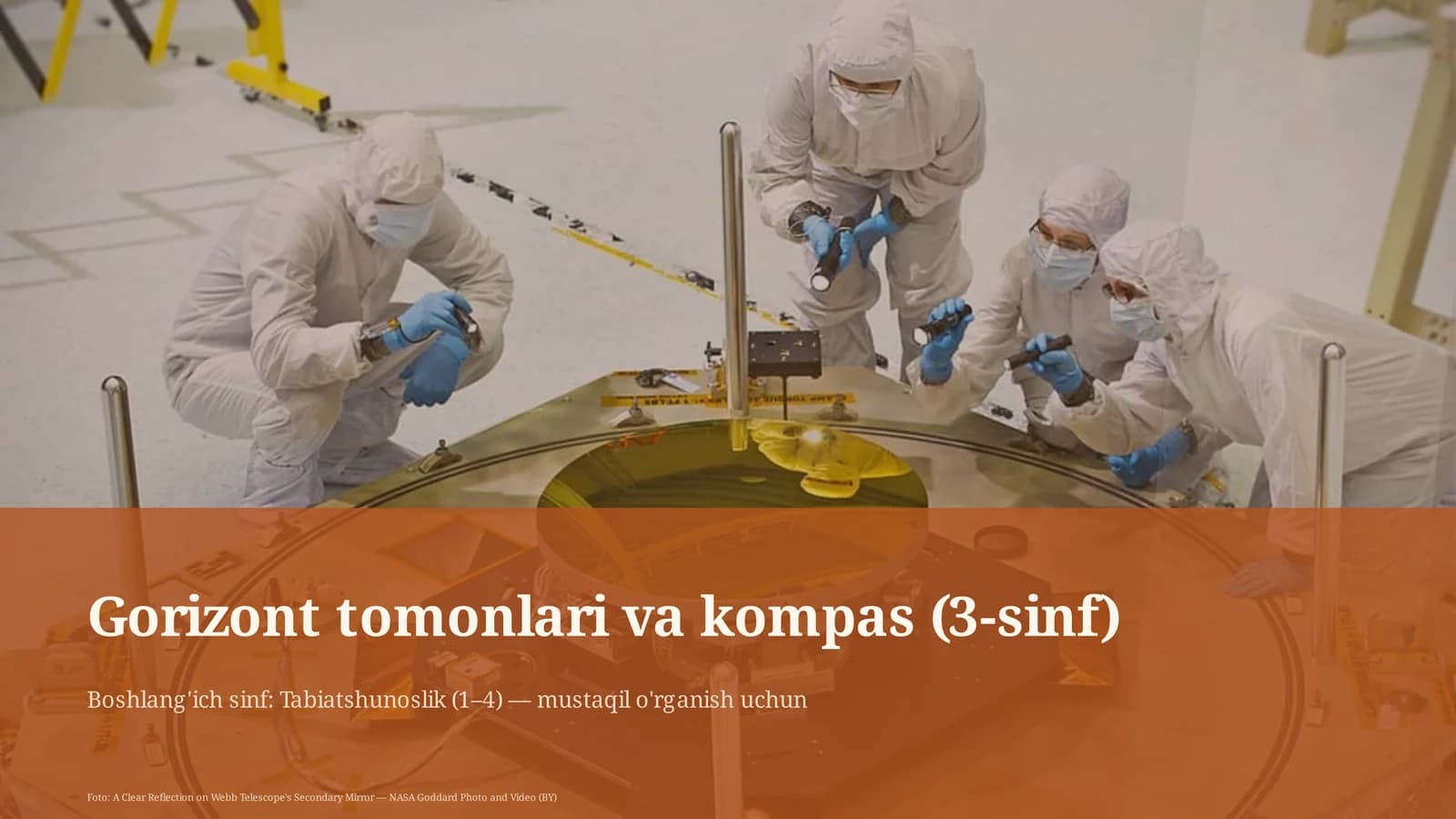 Gorizont tomonlari va kompas (3-sinf)