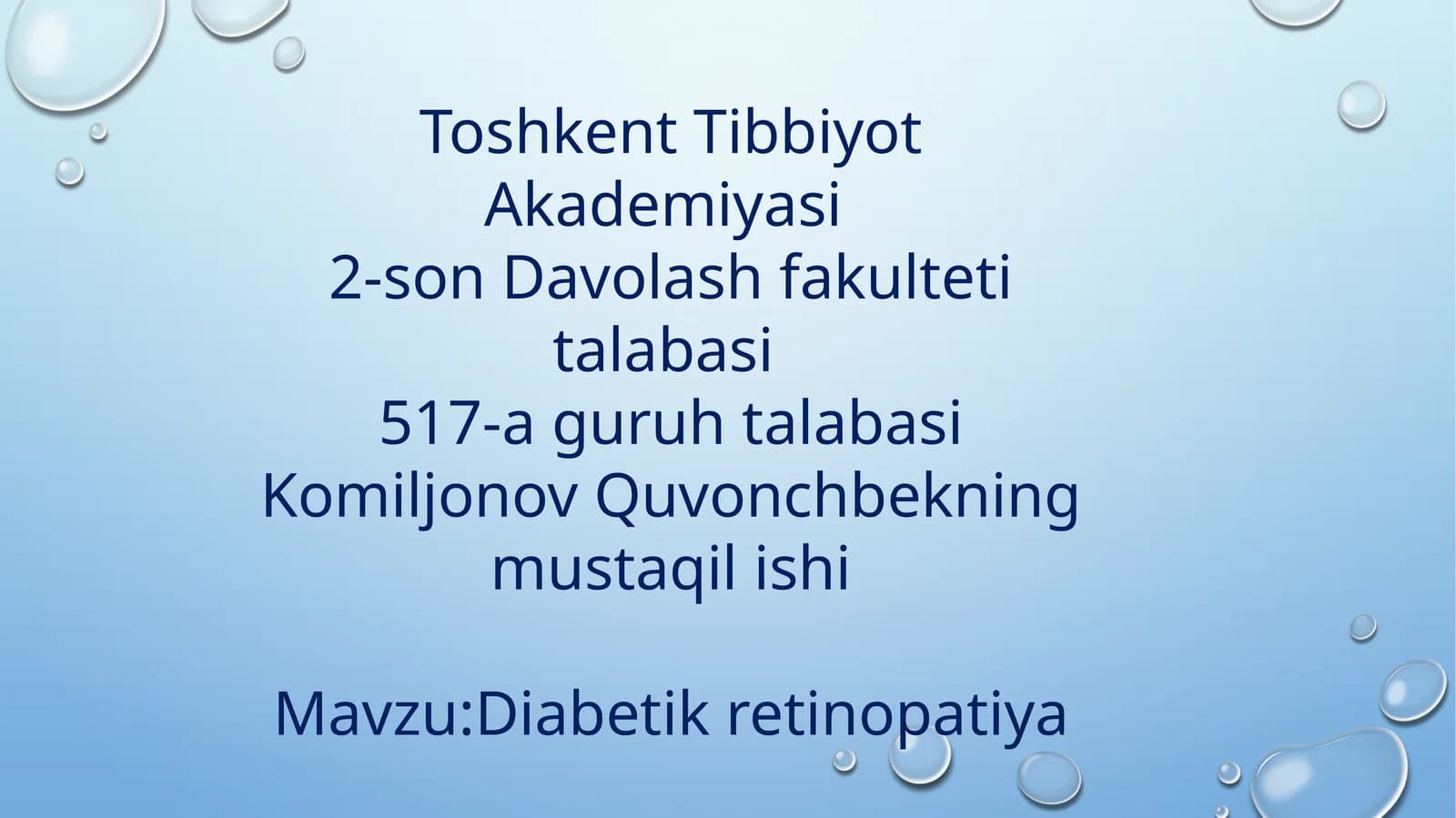 Diabetik retinopatiya