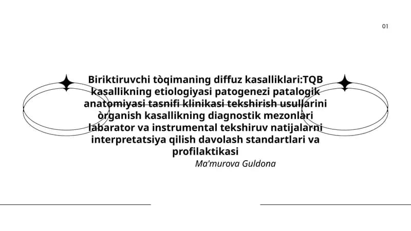 Biriktiruvchi tòqimaning diffuz kasalliklari