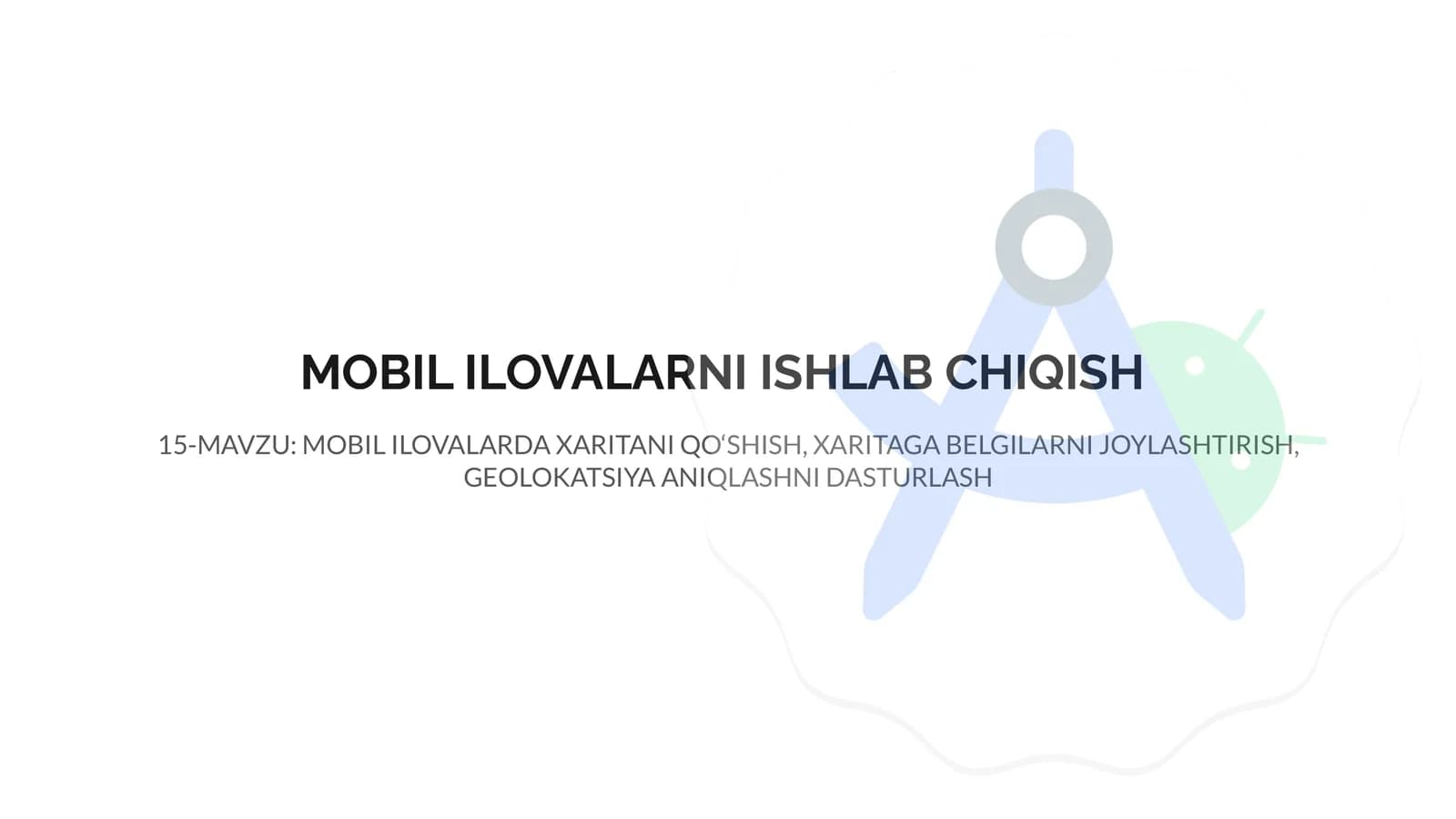 Google Xaritalar platformasi