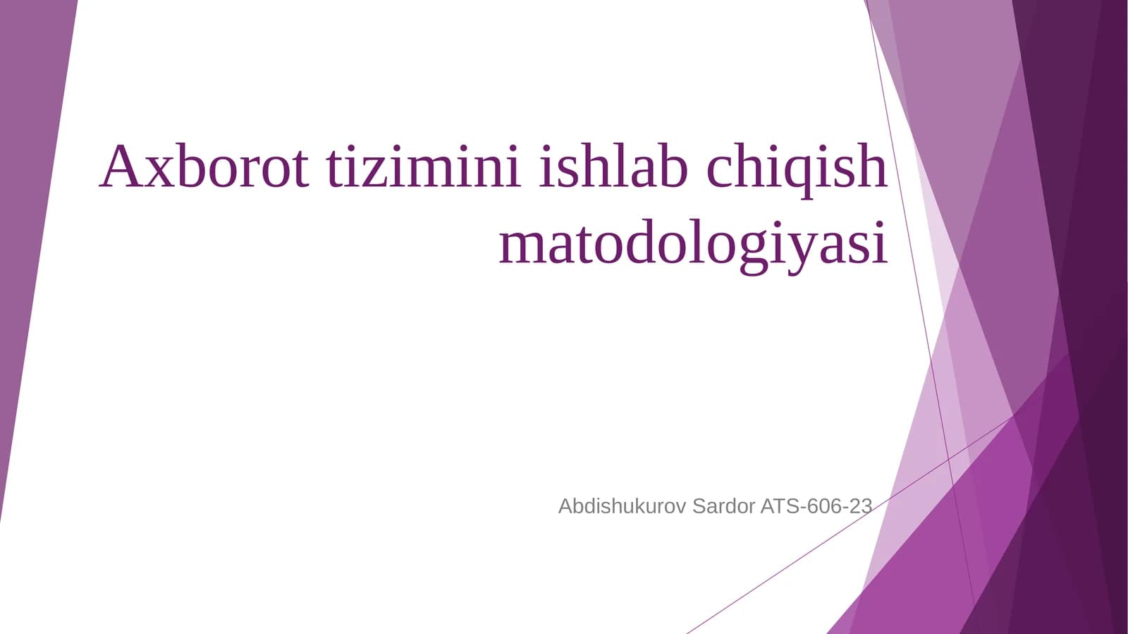Bank Hisob Tizimi Nima?