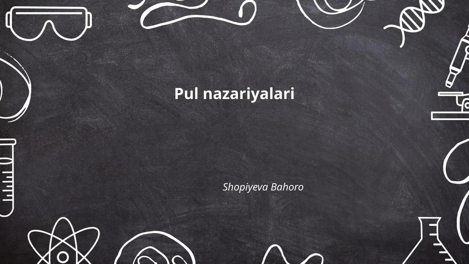 Pul nazariyalari