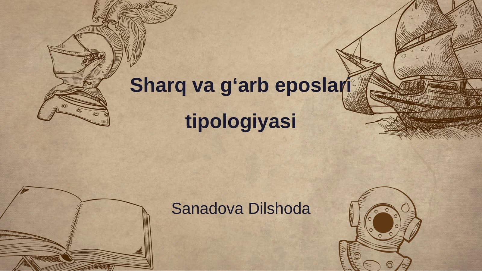 Epos tushunchasi va tarixi