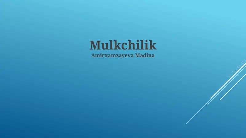 Egalik huquqi va majburiyatlari