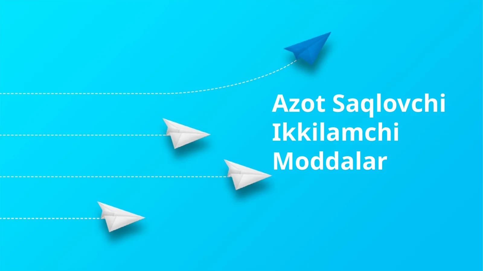 Azot Saqlovchi Ikkilamchi Moddalar