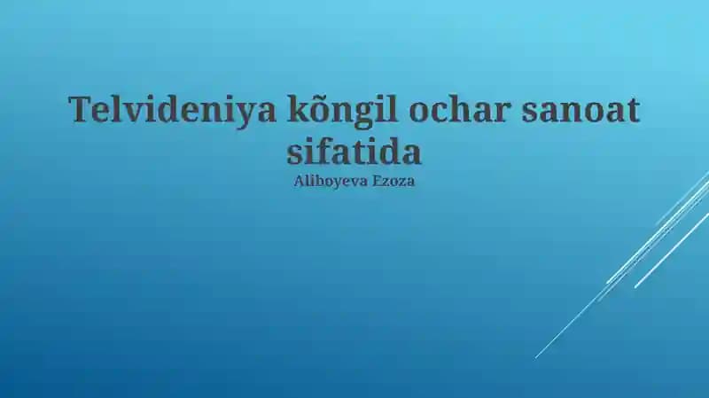 Televizion sanoati