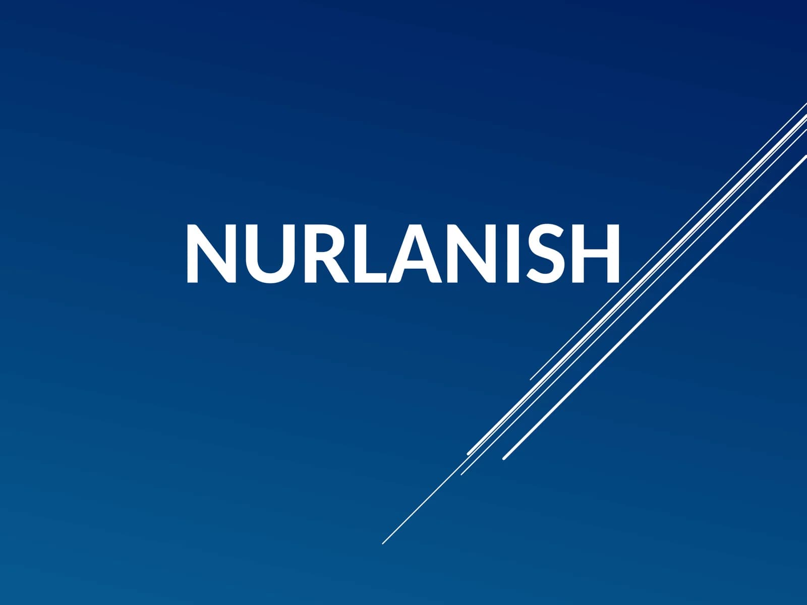 Nurlanish