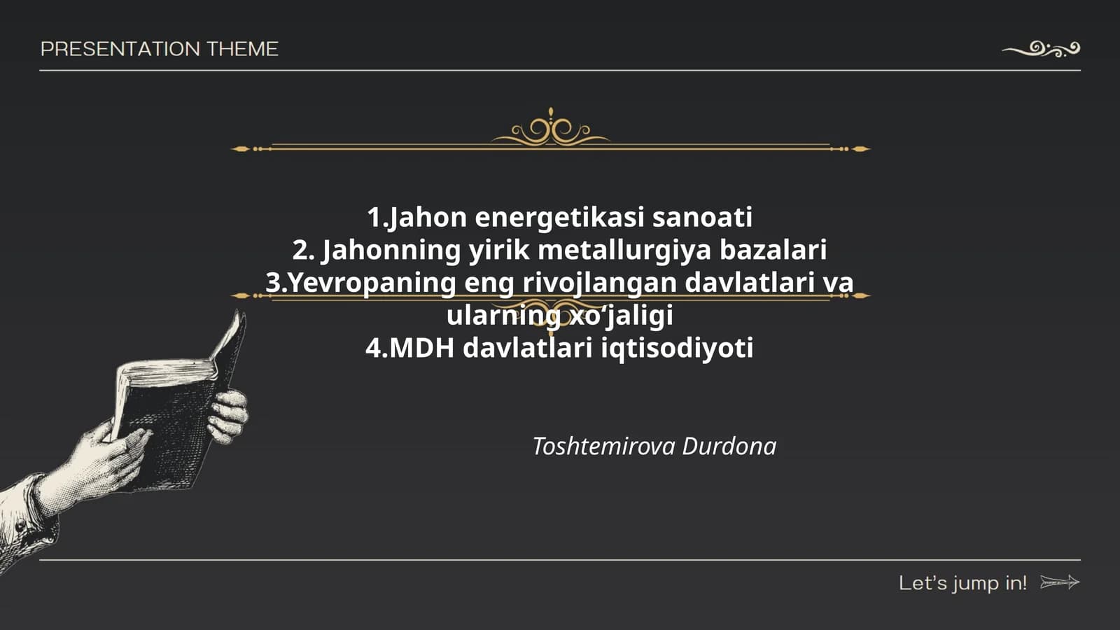MDH davlatlari iqtisodiyoti