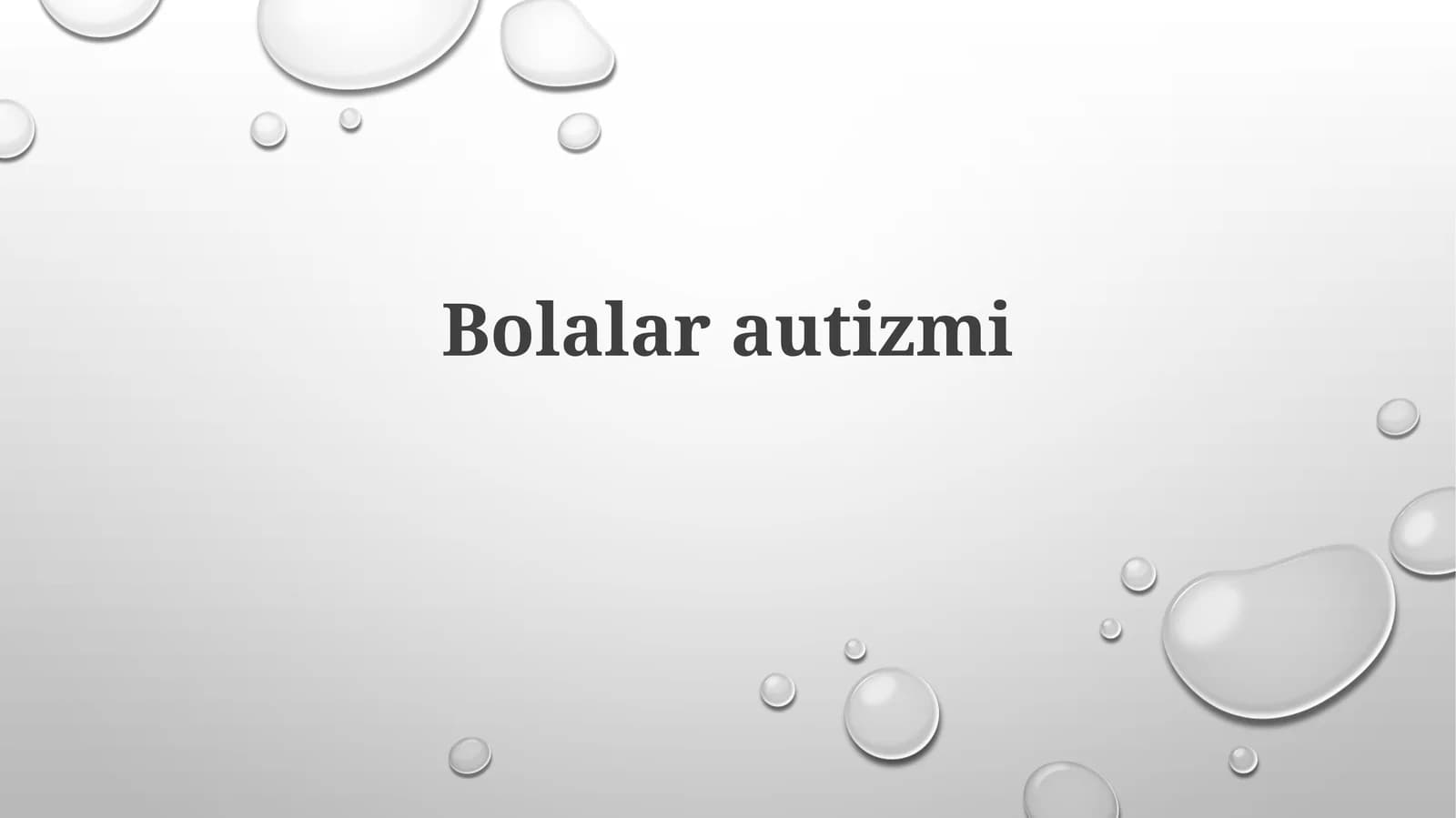 Bolalarautizmi