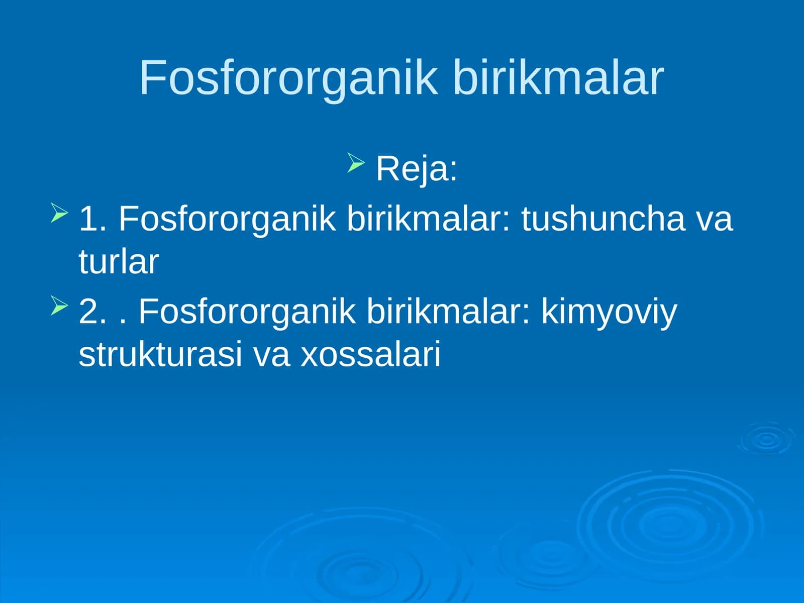 Fosfororganik birikmalar