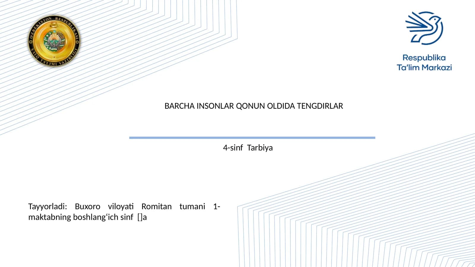 Buxoro viloyati Romitan tumani 1-maktab