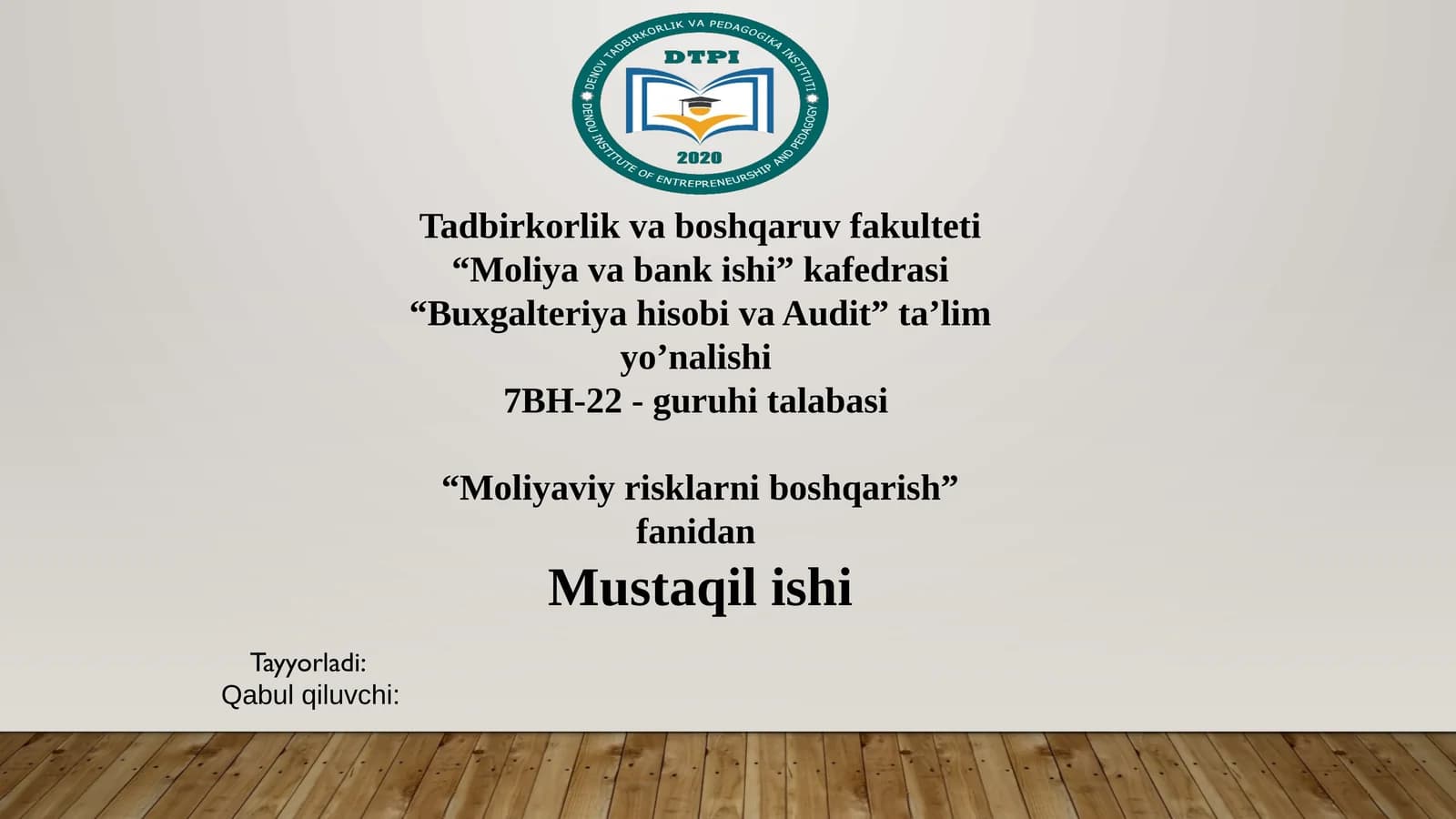Janubiy Koreyadagi Moliyaviy Risklar Turlari