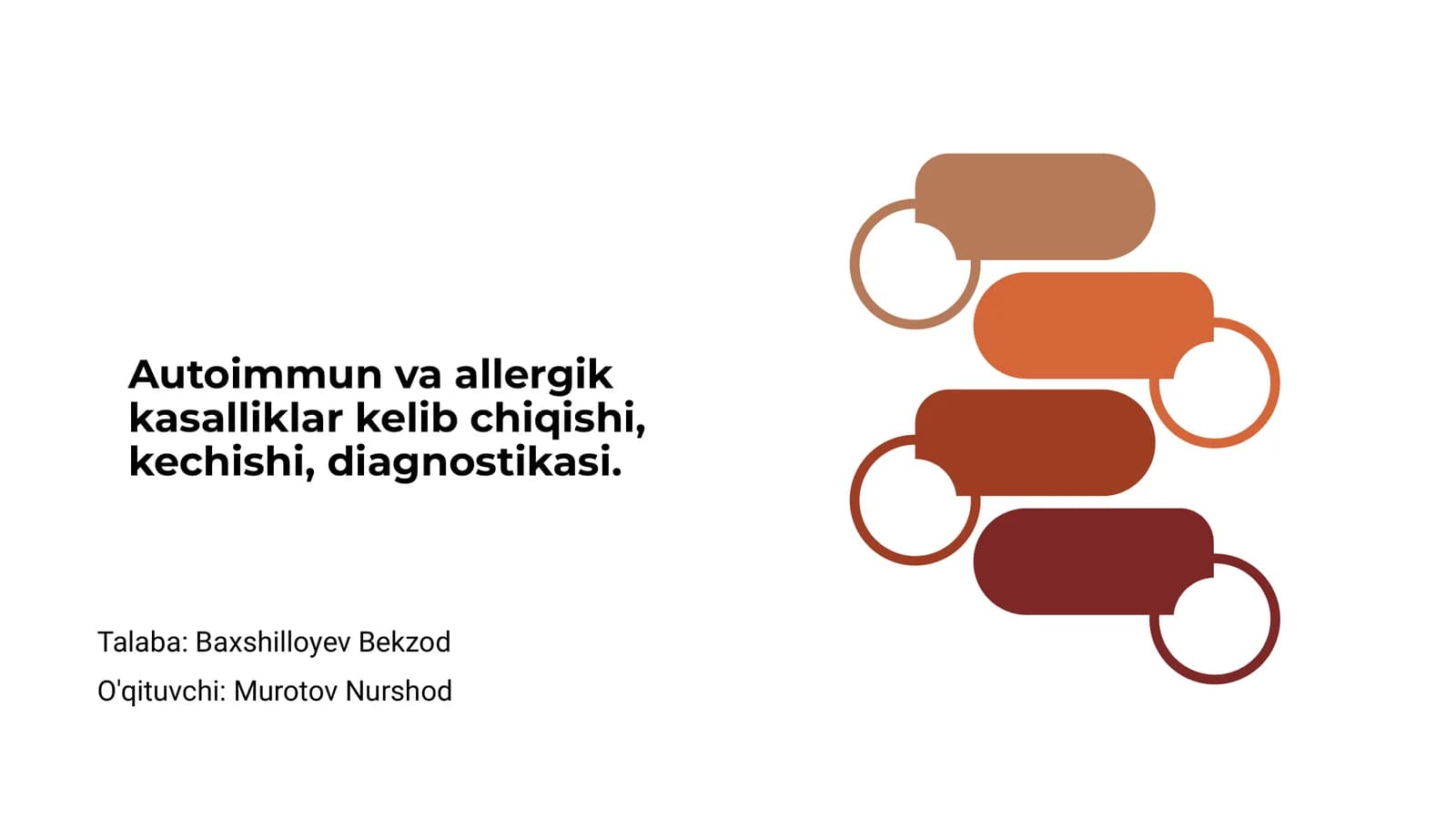 Autoimmun va allergik kasalliklarning asosiy tushunchalari