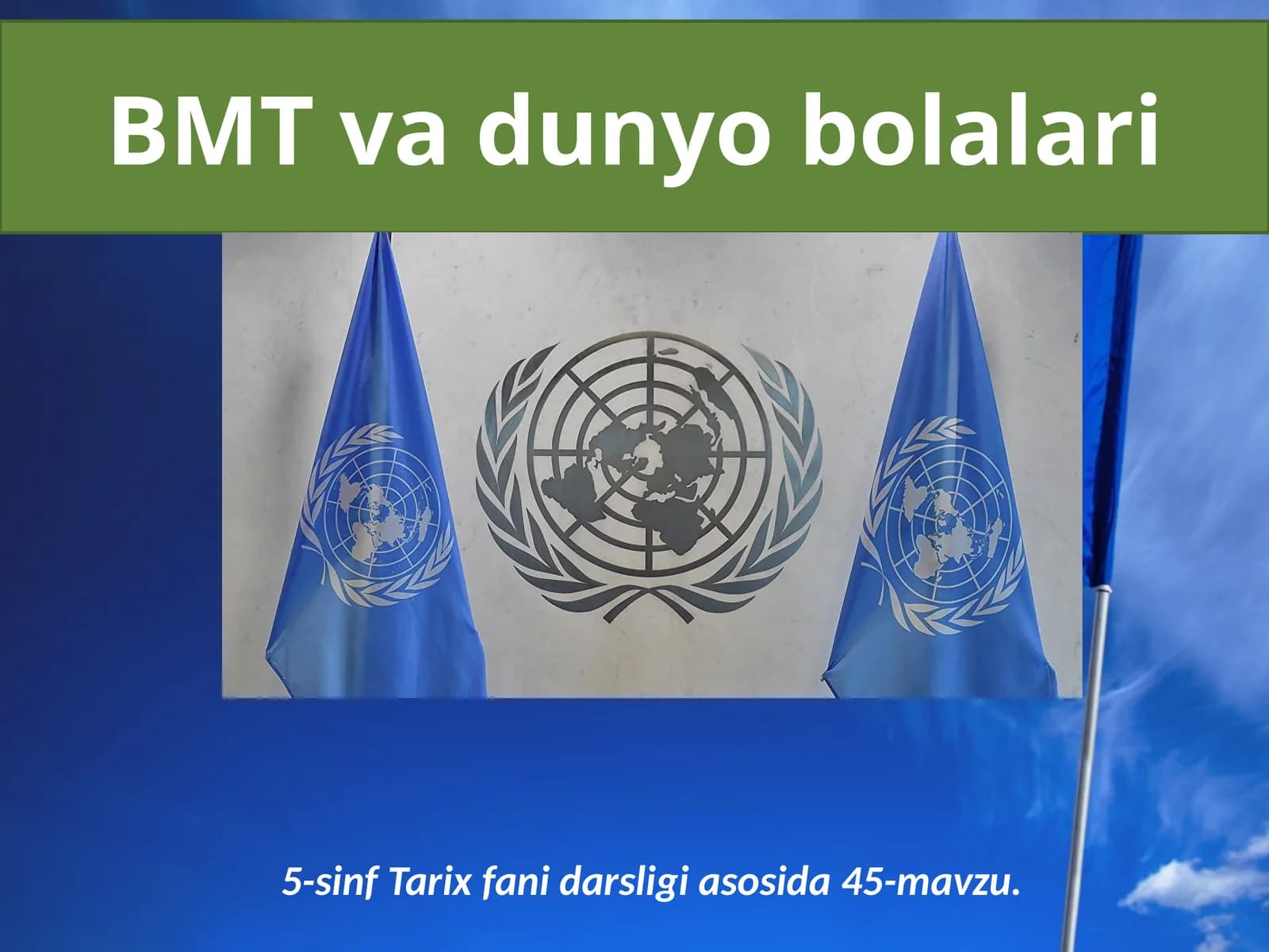 BMT dunyo bolalari