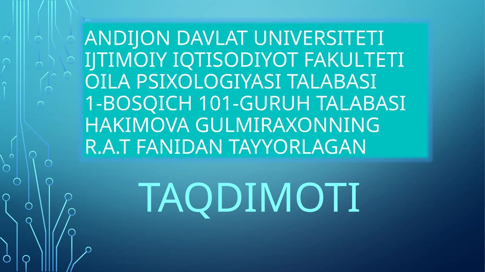 Zamonaviy kampuyuter texnik ta’minoti