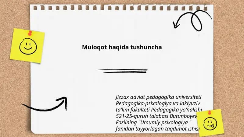 Umumiy psixologiya