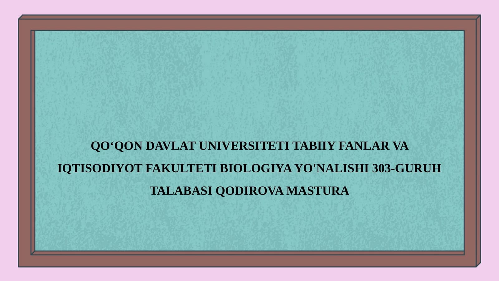 Biologiya Olimpiadalarini Tashkil Etish