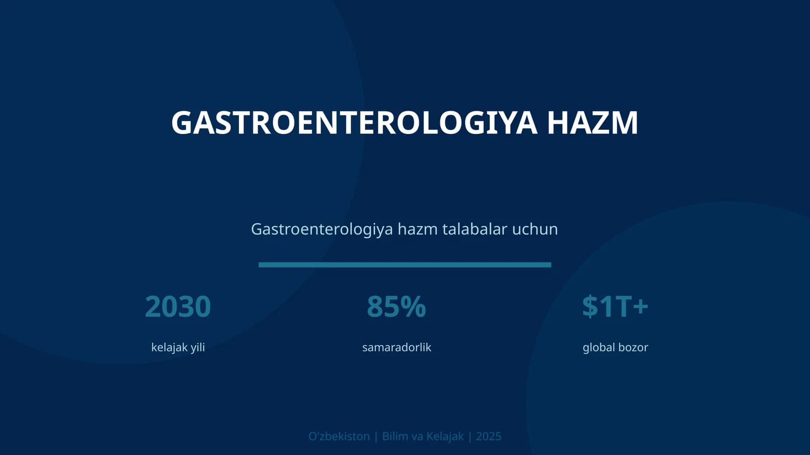 Gastroenterologiya hazm