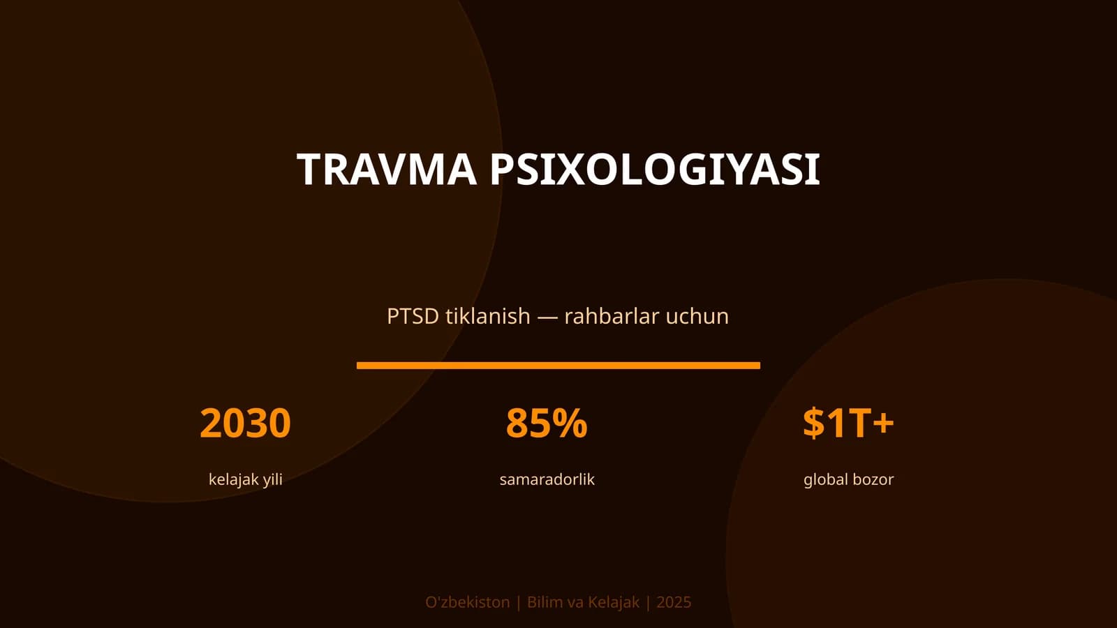 TRAVMA PSIXOLOGIYASI